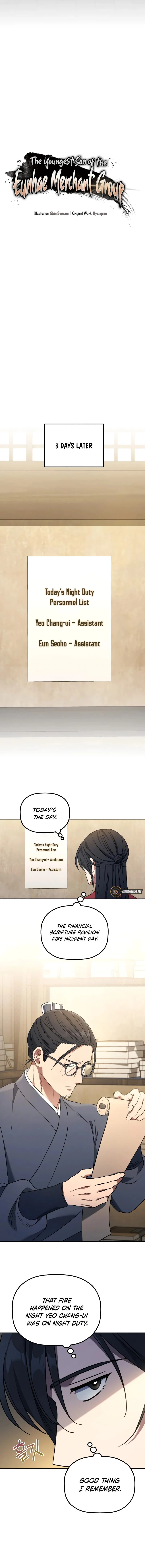 The Youngest Son of the Eunhae Merchant Group Chapter 5 - 10