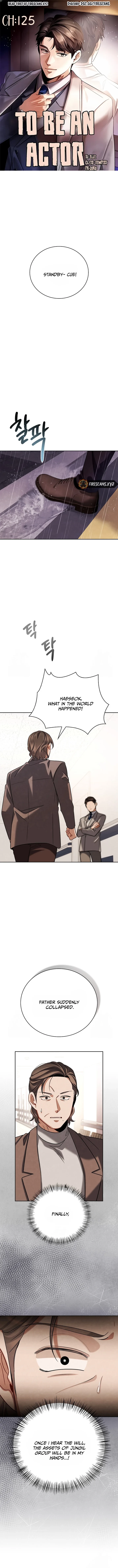 To Be an Actor Chapter 125 - 1