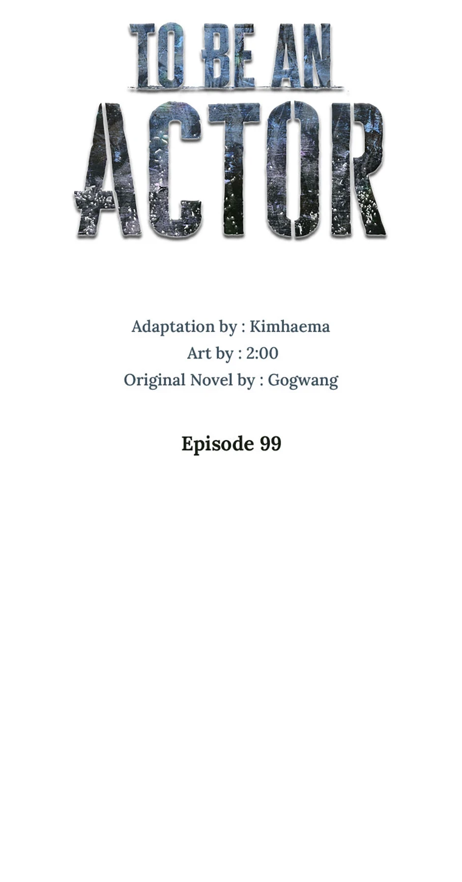 To Be an Actor Chapter 99 - 41