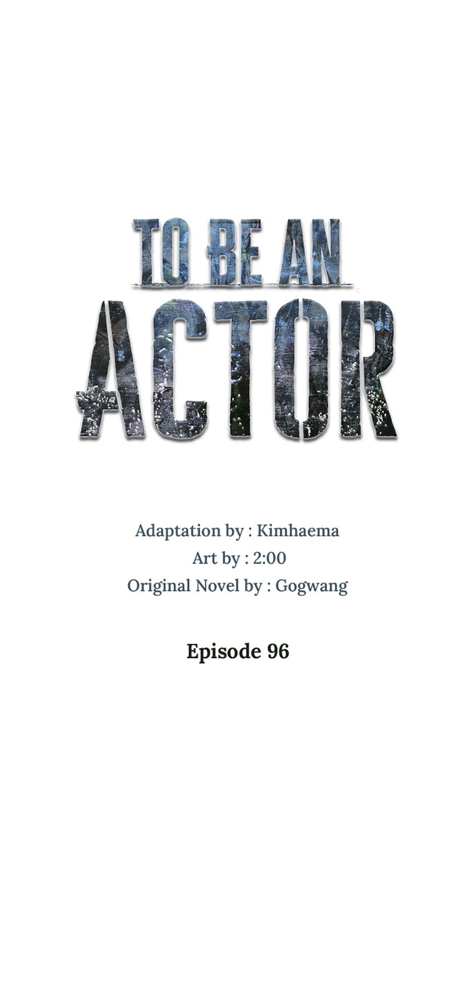 To Be an Actor Chapter 96 - 25