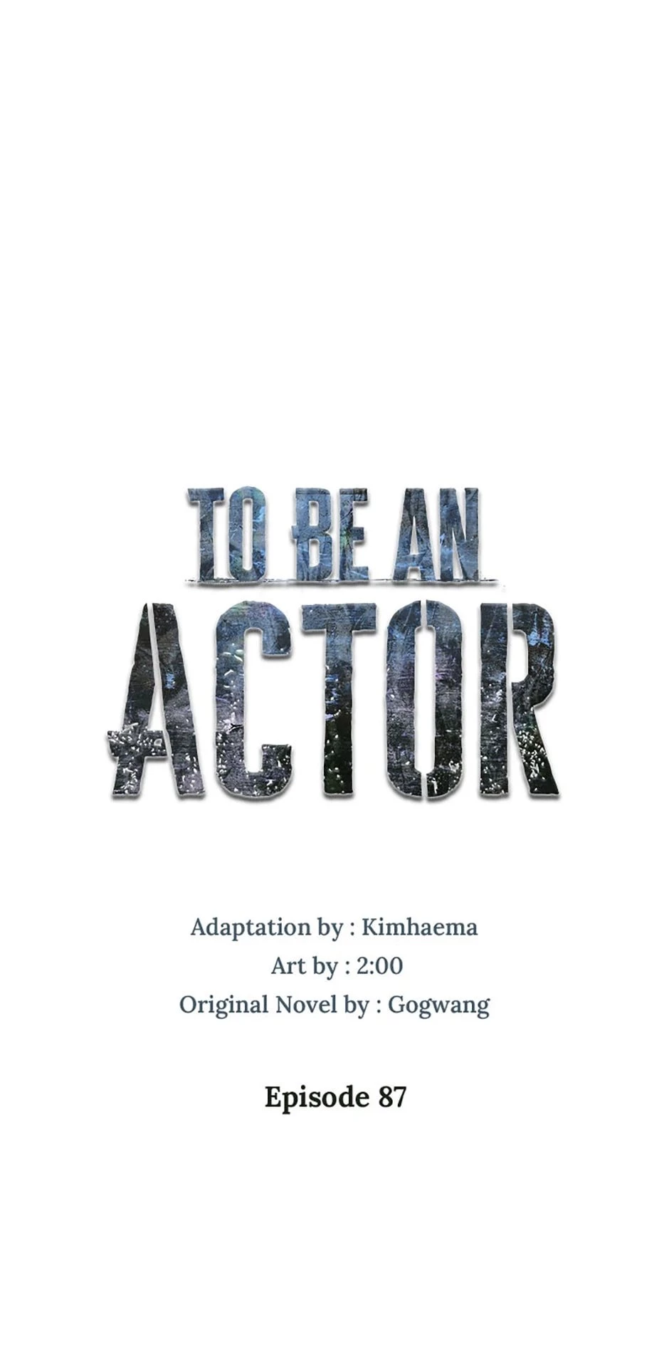 To Be an Actor Chapter 87 - 48