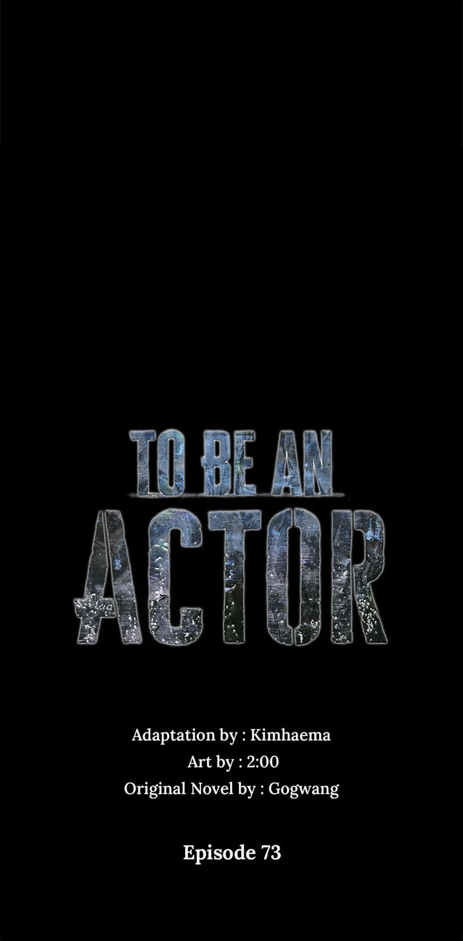 To Be an Actor Chapter 73 - 15