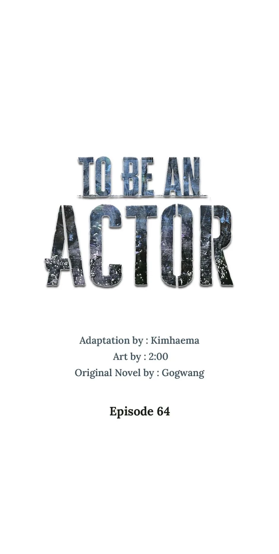 To Be an Actor Chapter 64 - 27