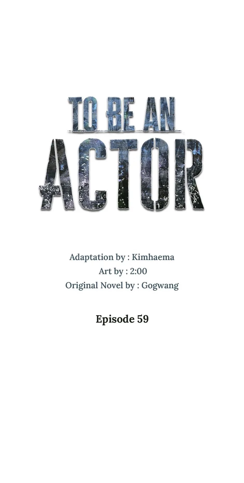 To Be an Actor Chapter 59 - 36