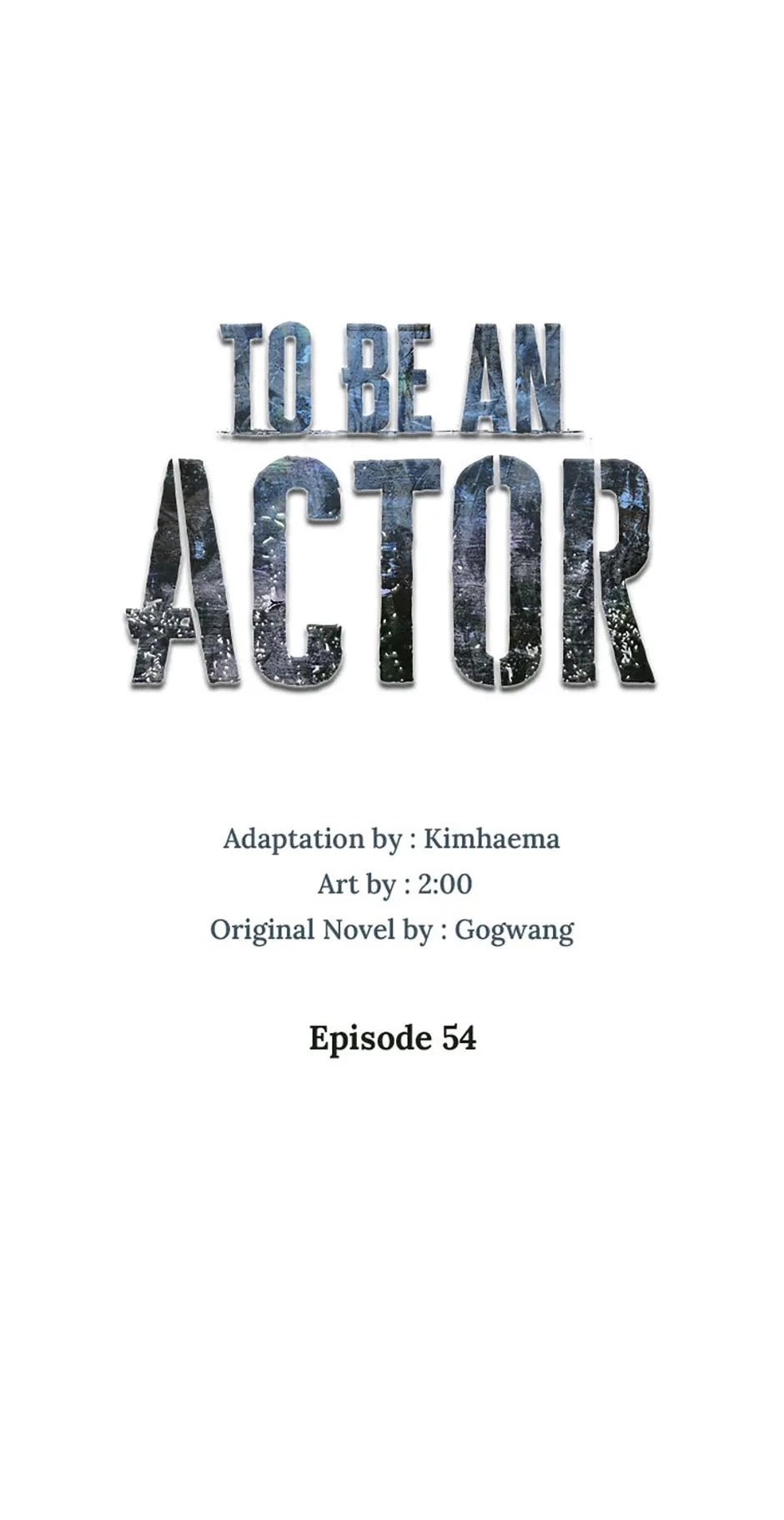 To Be an Actor Chapter 54 - 28