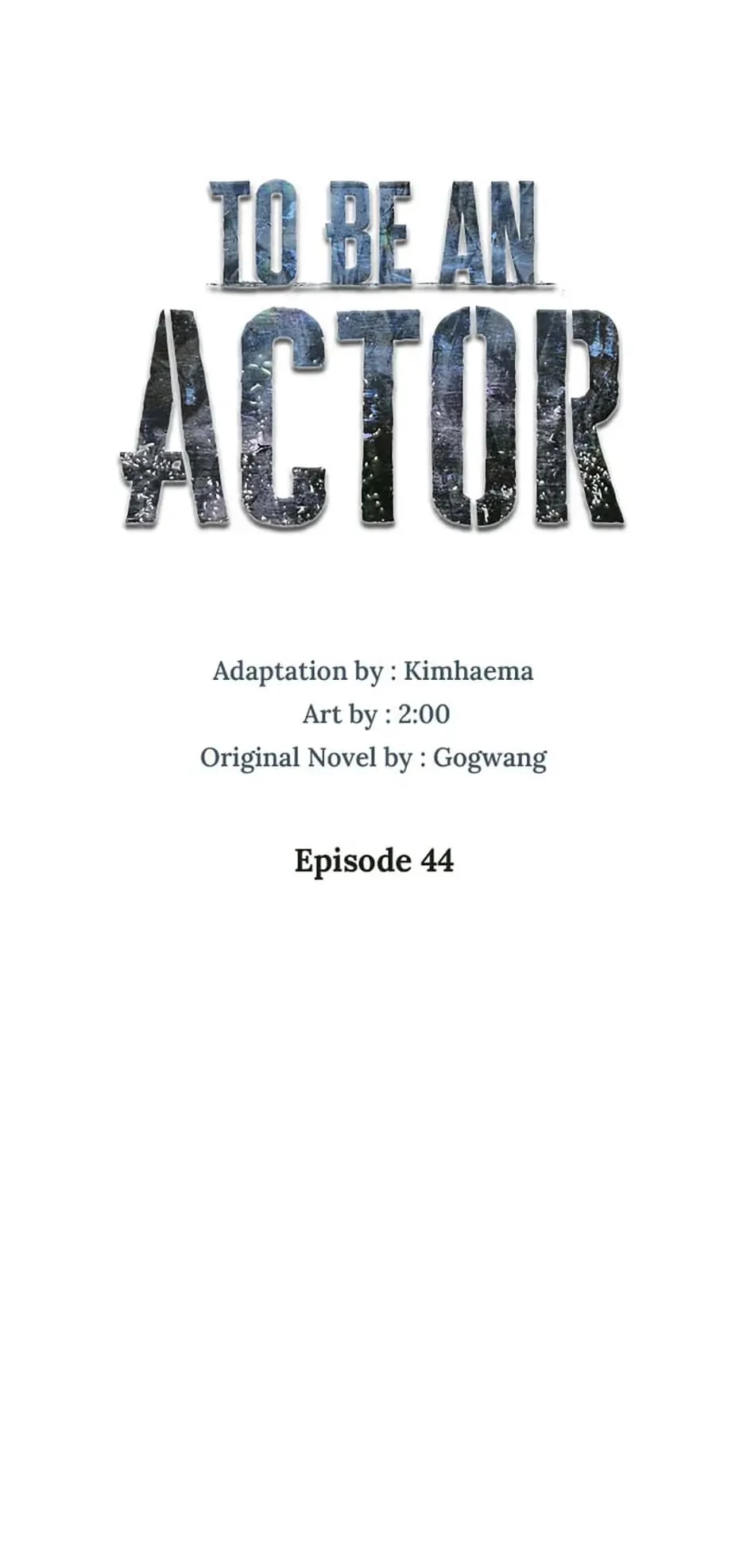 To Be an Actor Chapter 44 - 27