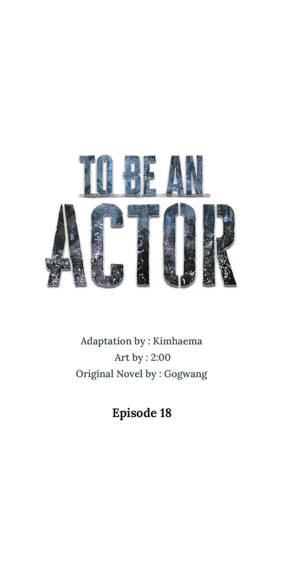To Be an Actor Chapter 18 - 9