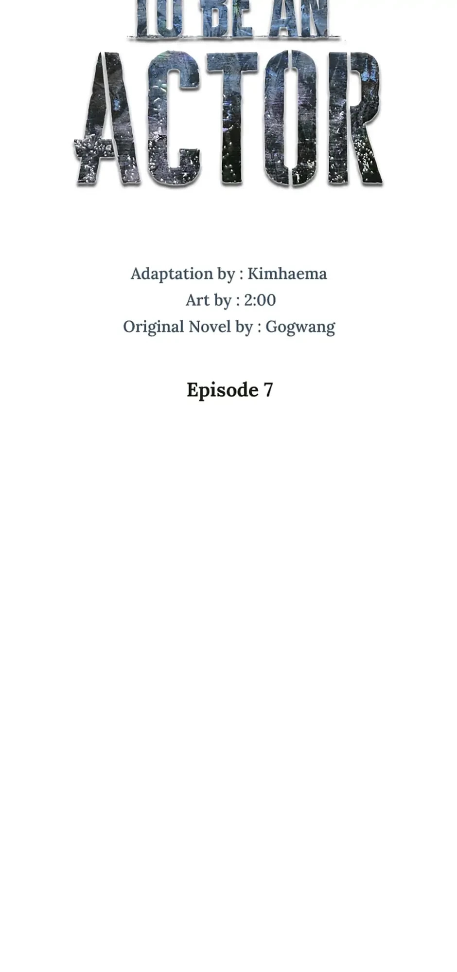 To Be an Actor Chapter 7 - 54