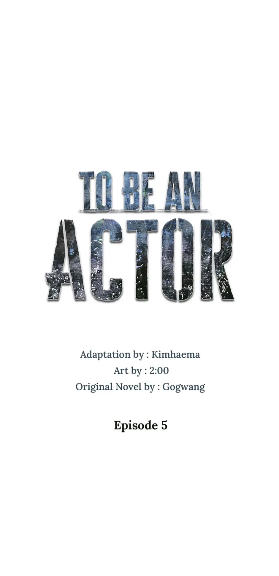 To Be an Actor Chapter 5 - 27