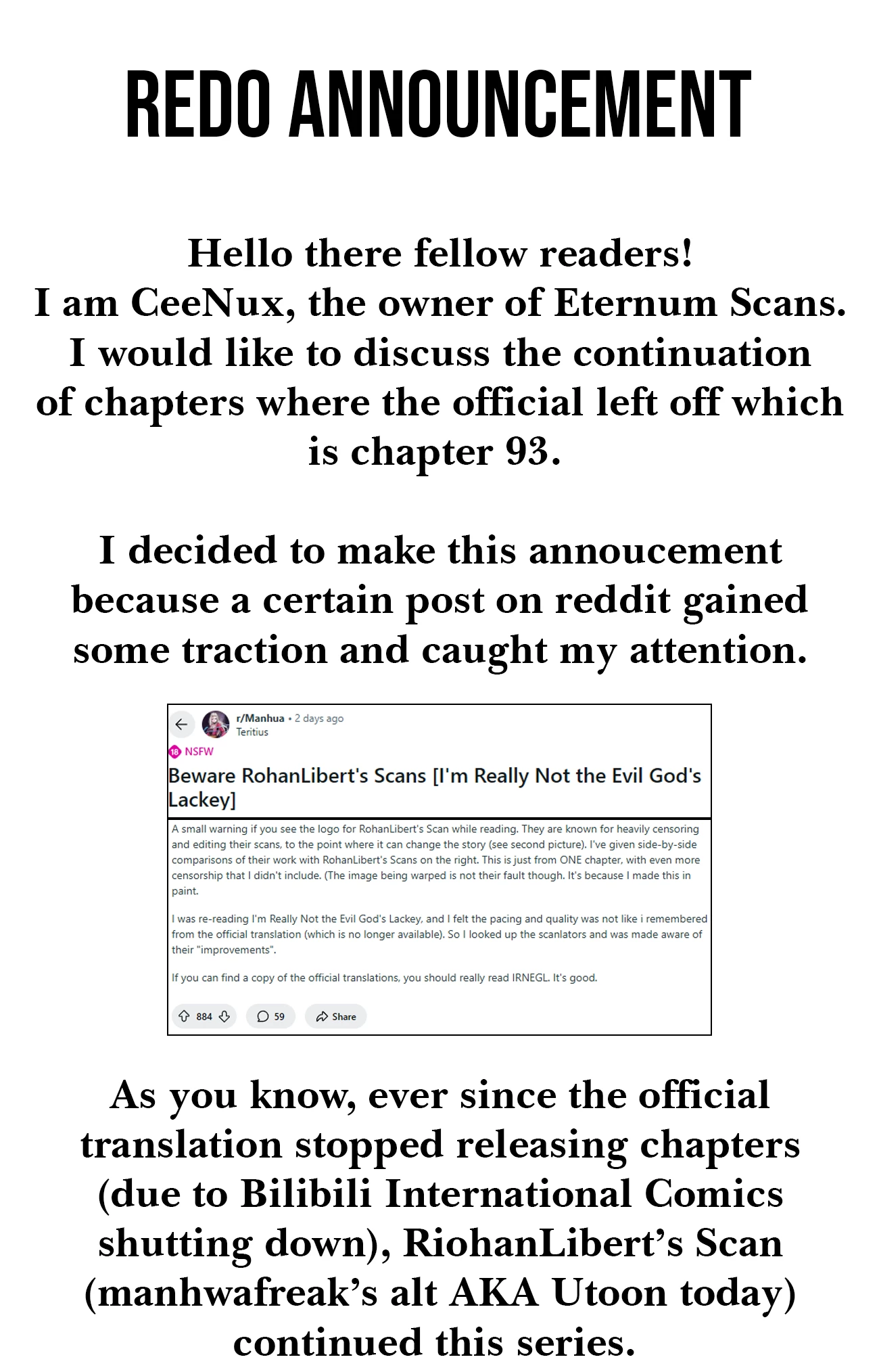 I'm Really Not the Evil God's Lackey Chapter 164.69 - 1