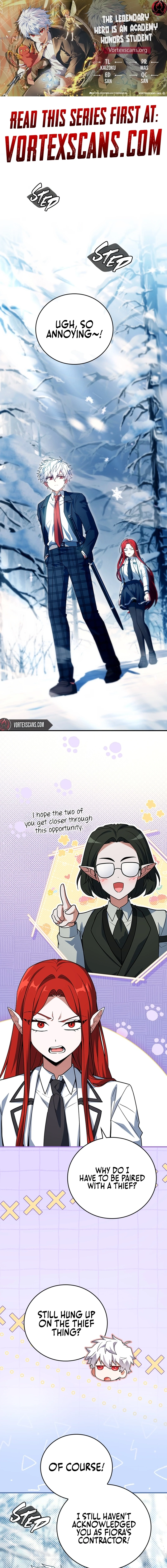 The Legendary Hero is an Academy Honors Student Chapter 45 - 1