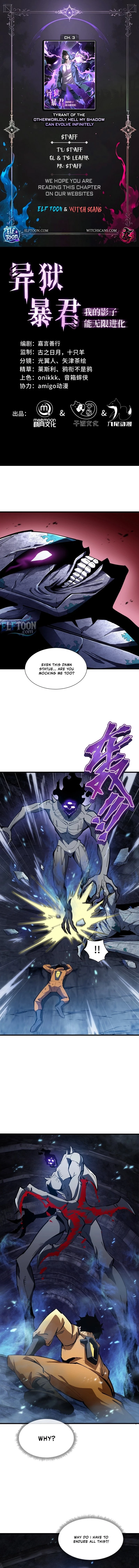 Tyrant of the Otherworld Prison: My Shadow Can Evolve Infinitely Chapter 3 - 1