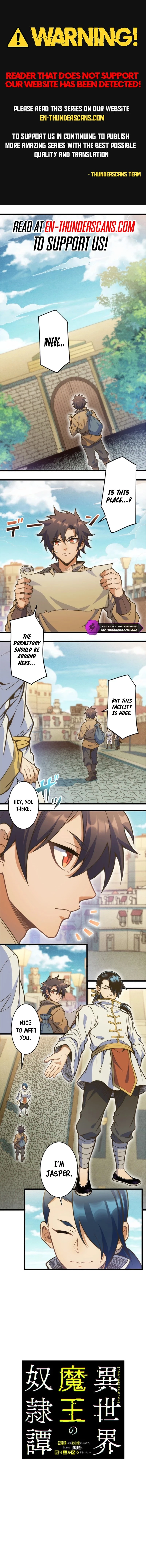 The Demon Lord Reincarnated as a Slave ~Rising to the Top to Rewrite History~ Chapter 5 - 1