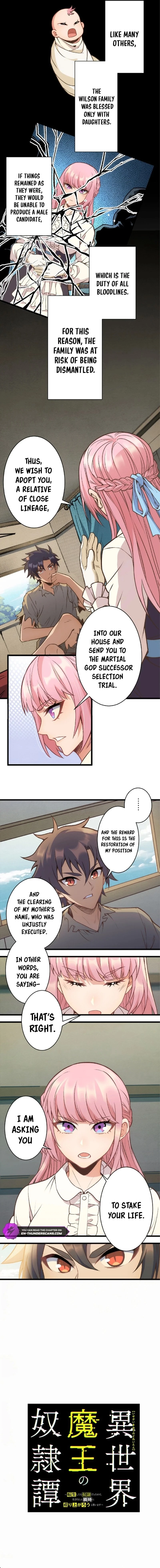 The Demon Lord Reincarnated as a Slave ~Rising to the Top to Rewrite History~ Chapter 4 - 2