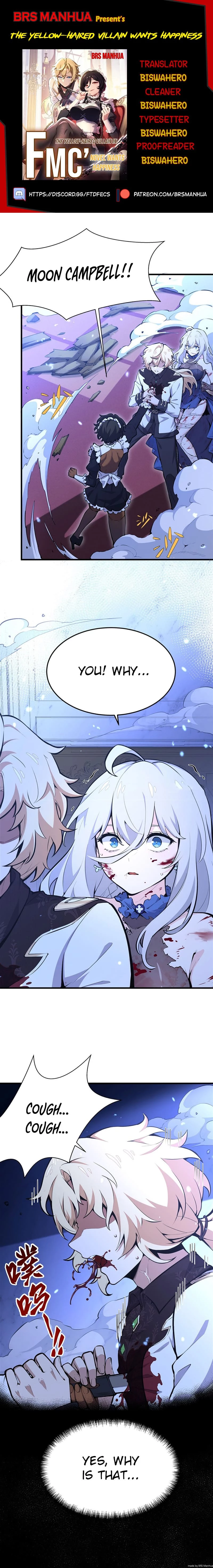 The Yellow-Haired Villain in the Female Main Character's Novel Wants Happiness Chapter 10 - 1