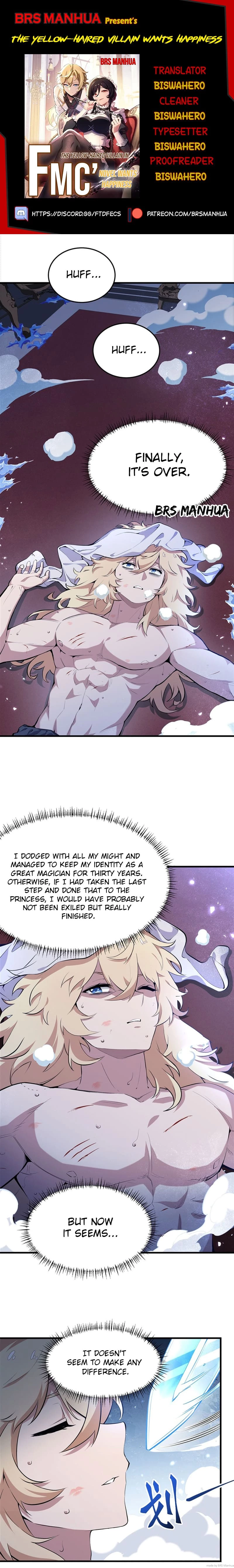 The Yellow-Haired Villain in the Female Main Character's Novel Wants Happiness Chapter 8 - 1