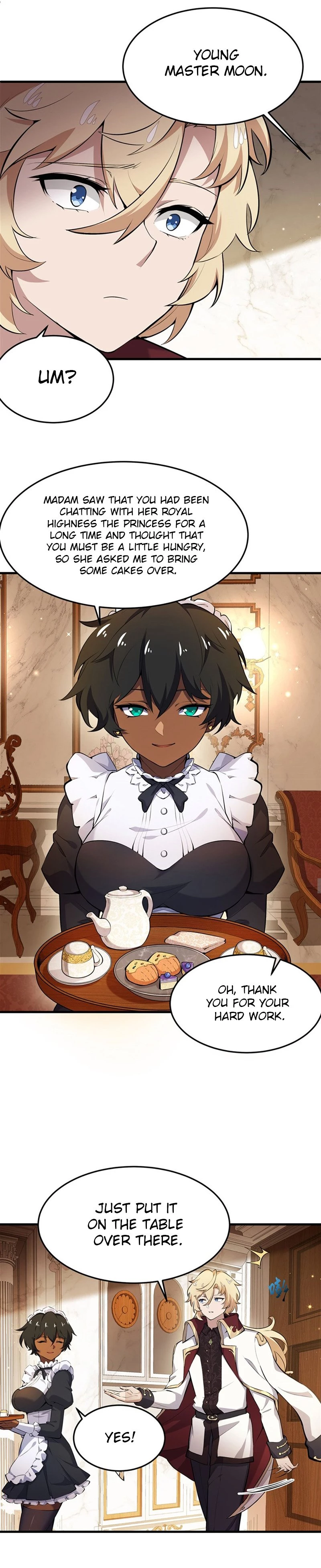 The Yellow-Haired Villain in the Female Main Character's Novel Wants Happiness Chapter 8 - 9