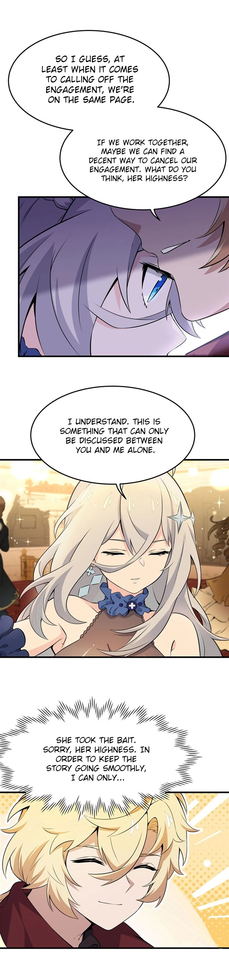 The Yellow-Haired Villain in the Female Main Character's Novel Wants Happiness Chapter 6 - 2