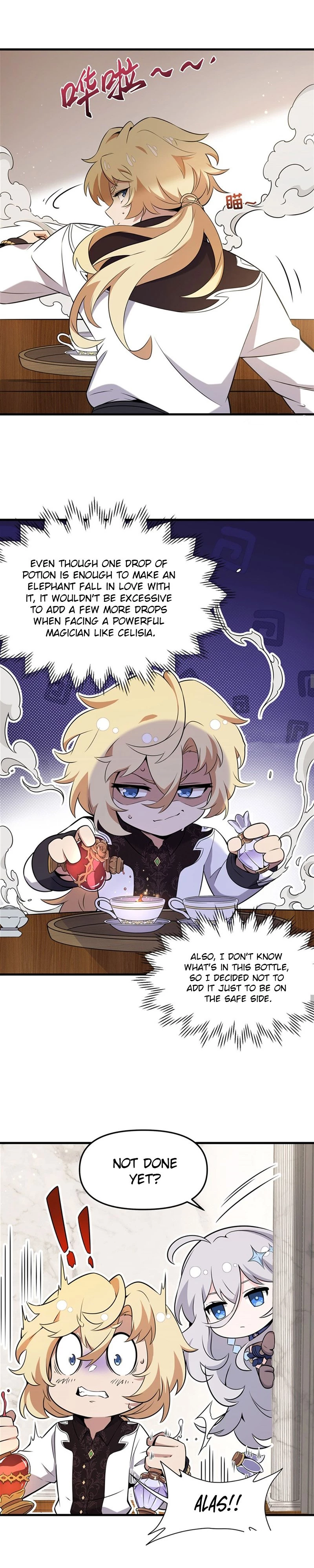 The Yellow-Haired Villain in the Female Main Character's Novel Wants Happiness Chapter 6 - 7