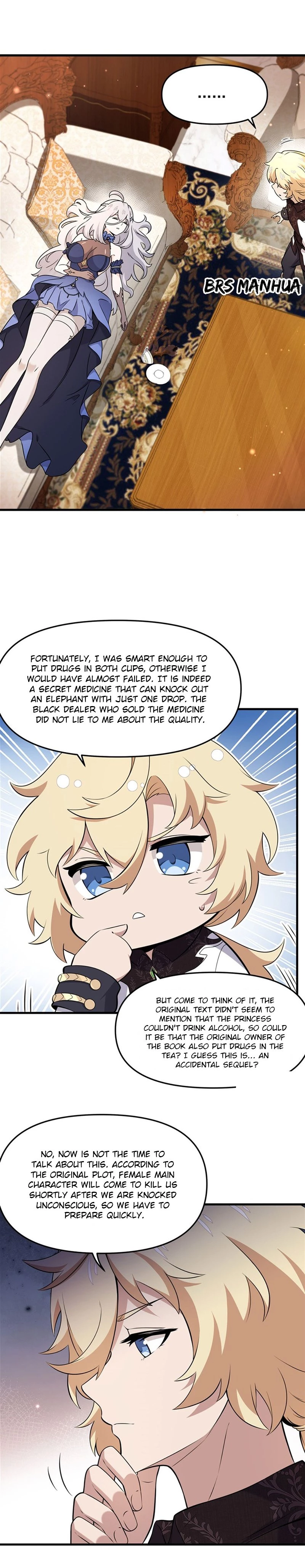 The Yellow-Haired Villain in the Female Main Character's Novel Wants Happiness Chapter 6 - 15