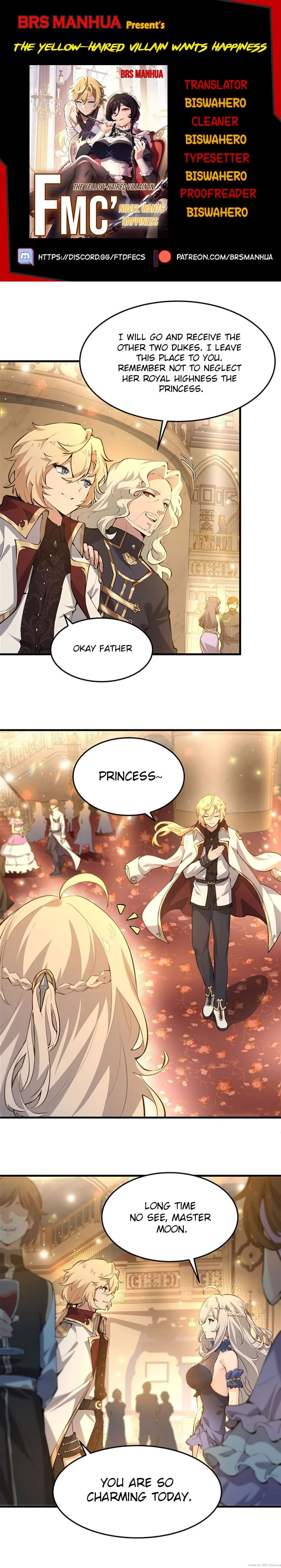 The Yellow-Haired Villain in the Female Main Character's Novel Wants Happiness Chapter 5 - 1
