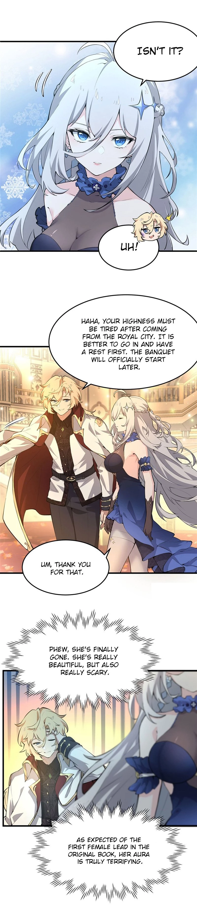 The Yellow-Haired Villain in the Female Main Character's Novel Wants Happiness Chapter 5 - 3