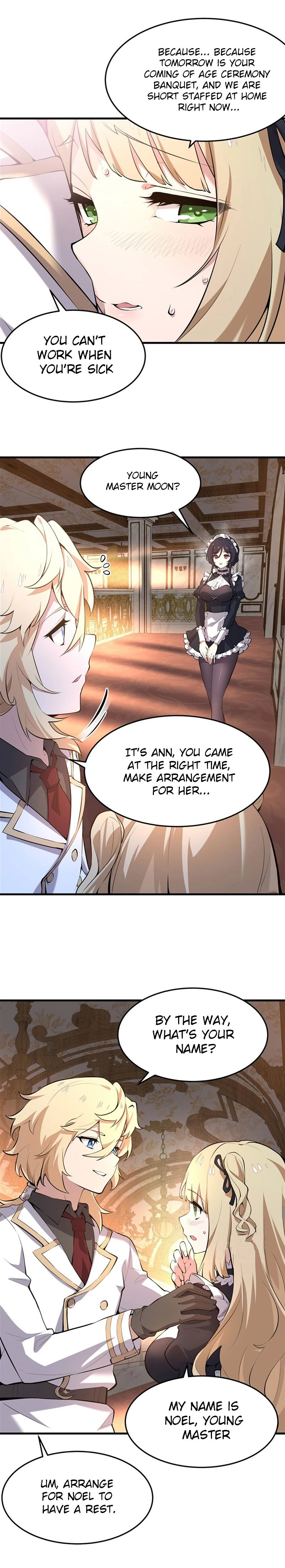 The Yellow-Haired Villain in the Female Main Character's Novel Wants Happiness Chapter 3 - 5