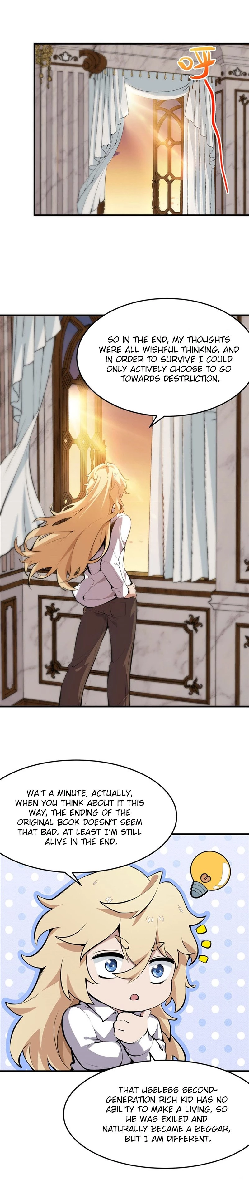 The Yellow-Haired Villain in the Female Main Character's Novel Wants Happiness Chapter 2 - 12