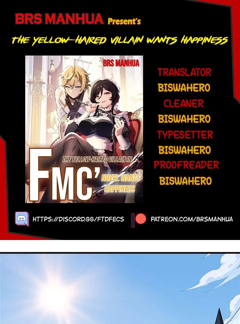 The Yellow-Haired Villain in the Female Main Character's Novel Wants Happiness Chapter 1 - 1