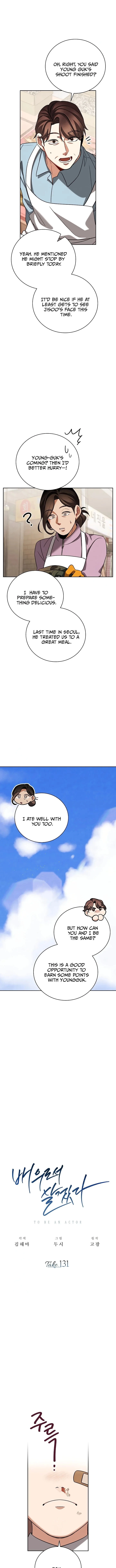 To Be an Actor Chapter 131 - 2