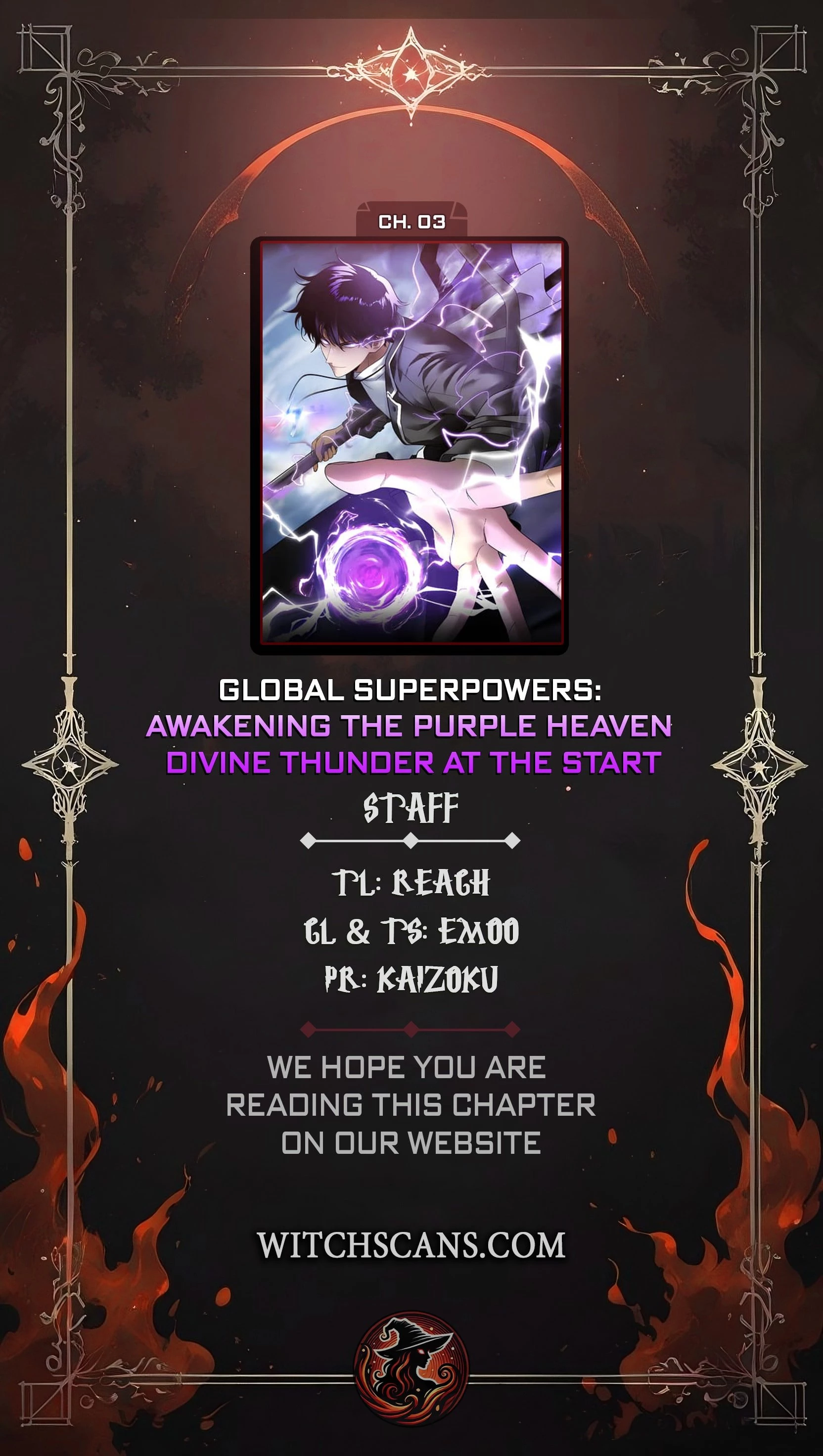 Awakening the Purple Thunder at the Beginning Chapter 3 - 1