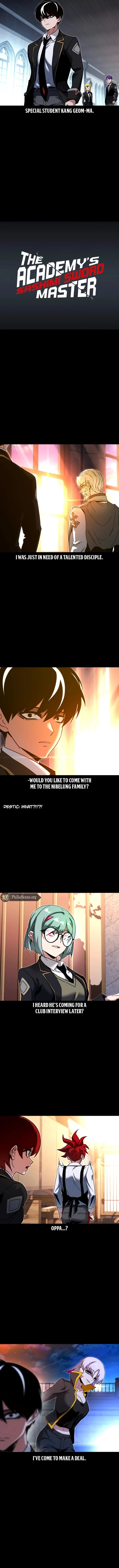 The Academy’s Sashimi Sword Master Chapter 49.6 - 6