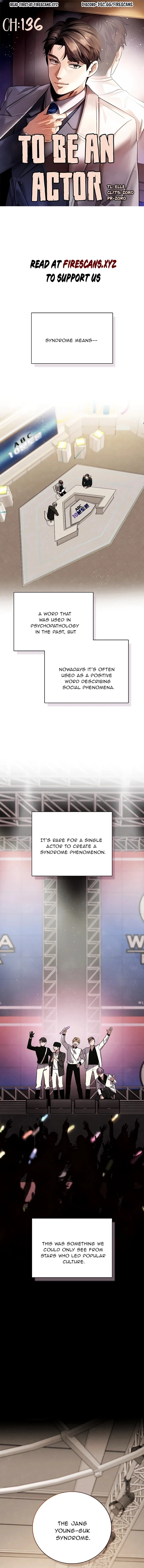 To Be an Actor Chapter 136 - 1