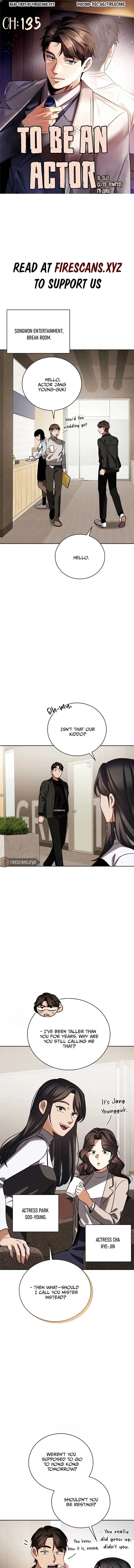 To Be an Actor Chapter 135 - 1