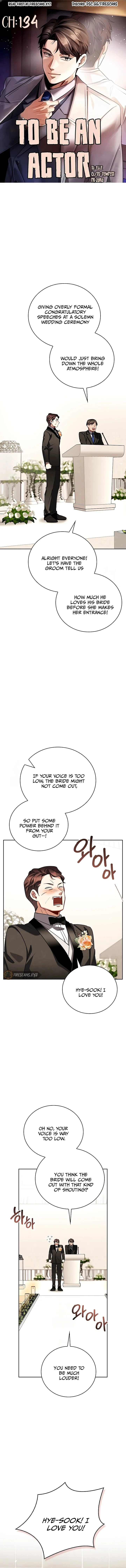 To Be an Actor Chapter 134 - 1