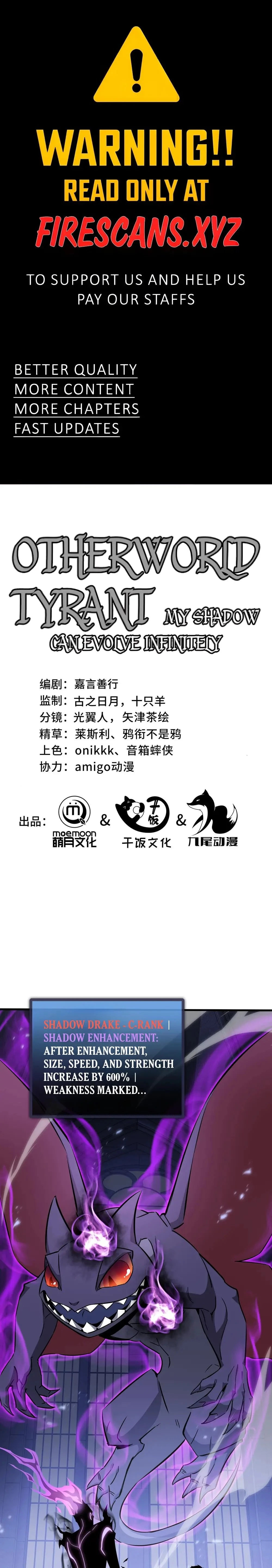 Tyrant of the Otherworld Prison: My Shadow Can Evolve Infinitely Chapter 29 - 1