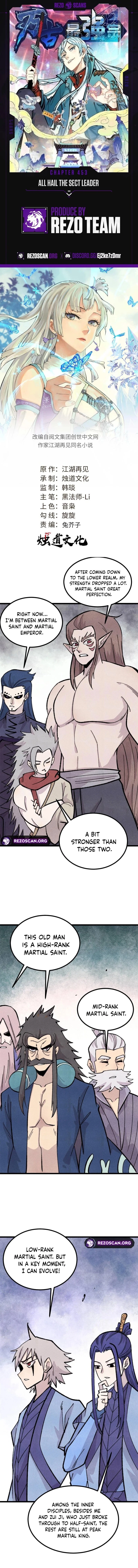 All Hail the Sect Leader Chapter 453 - 2
