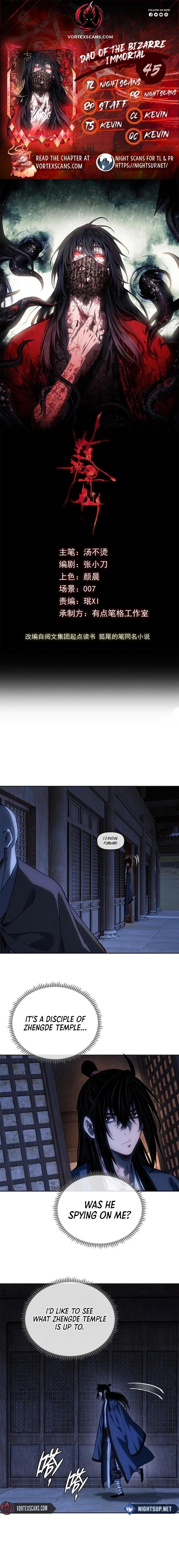 Dao of the Bizarre Immortal Chapter 45 - 1
