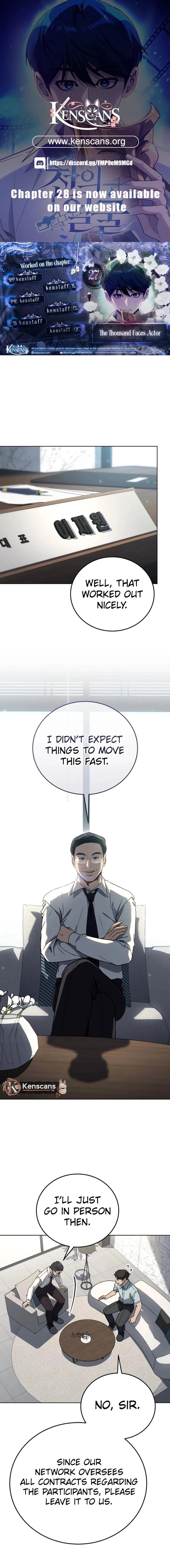The Thousand Faces Actor Chapter 27 - 1