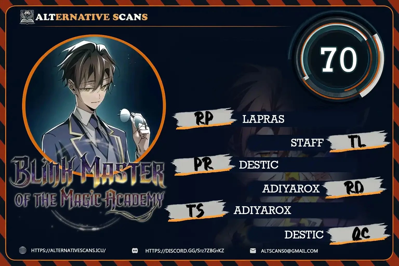 Blink Master of the Magic Academy Chapter 70 - 1