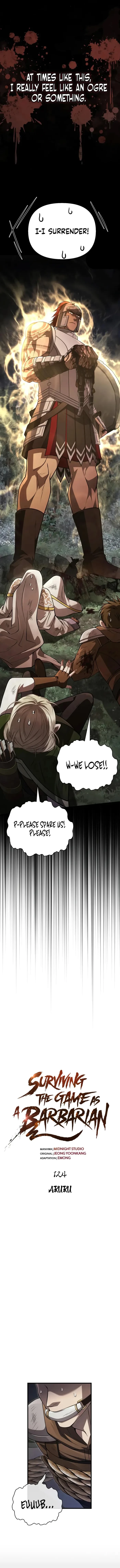 Surviving the Game as a Barbarian Chapter 124 - 1