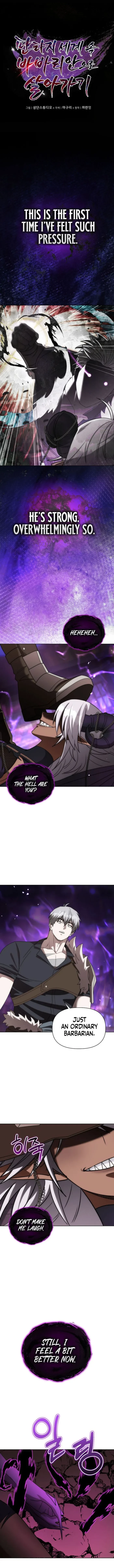 Barbarian's Adventure in a Fantasy World Chapter 35 - 1