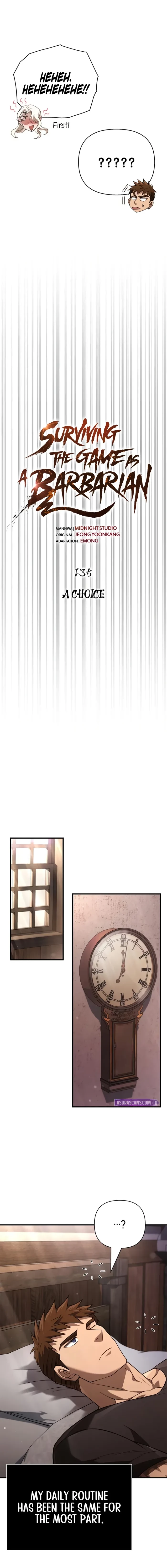 Surviving the Game as a Barbarian Chapter 135 - 10