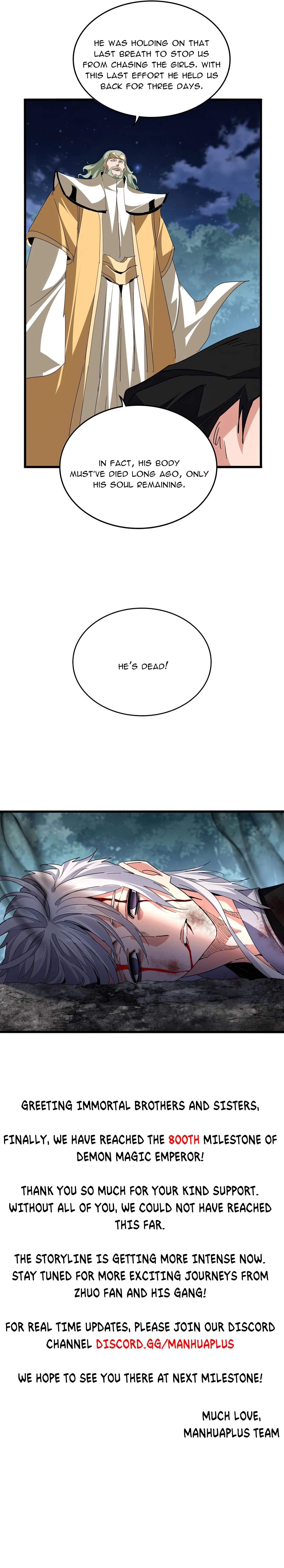 Magic Emperor Chapter 800 - 9