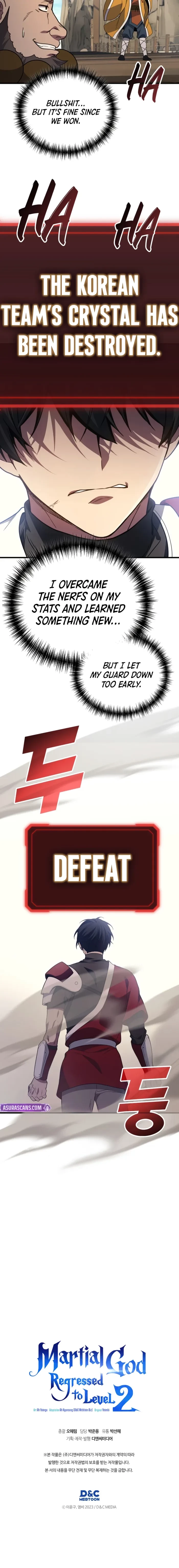 Martial God Regressed to Level 2 Chapter 110 - 18