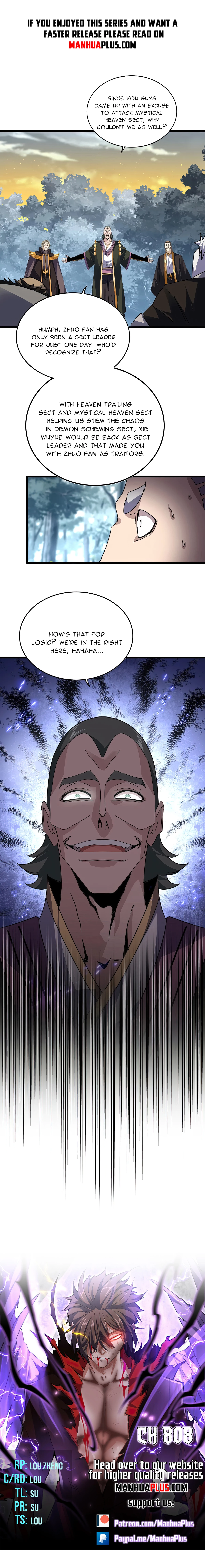 Magic Emperor Chapter 808 - 1