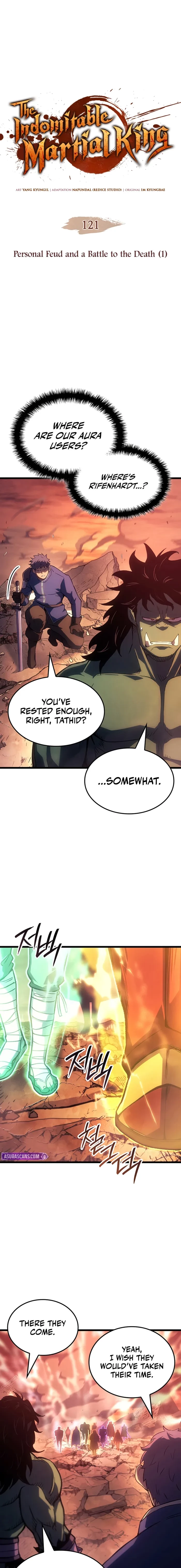 The Reincarnated King of Fists Chapter 121 - 1