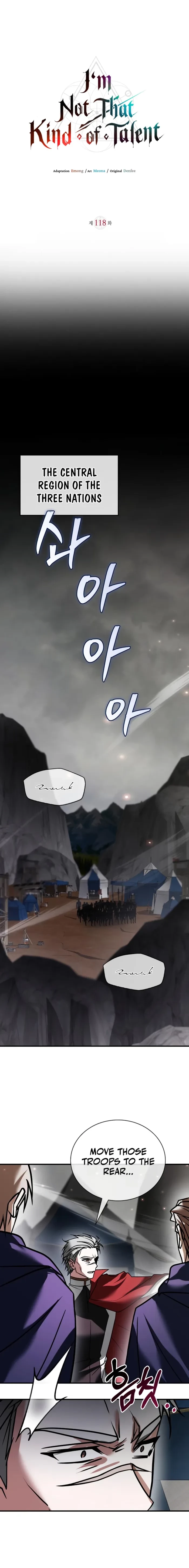 I’m Not That Kind of Talent Chapter 118 - 1