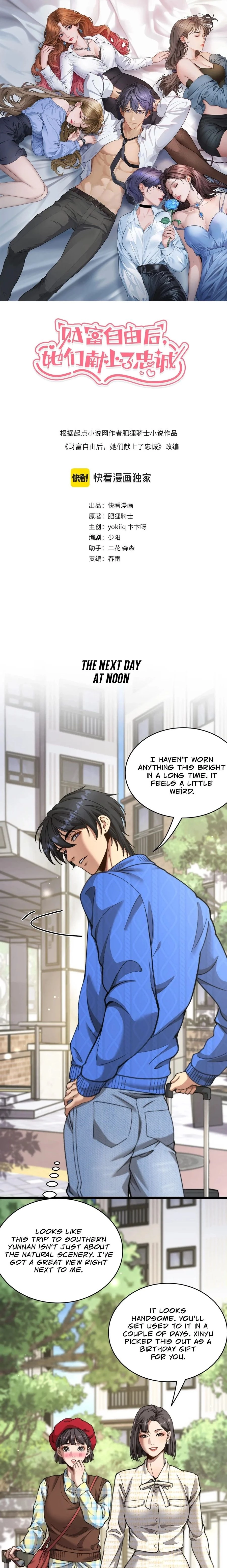 After Becoming Financially Free, They Offered Their Loyalty Chapter 78 - 1