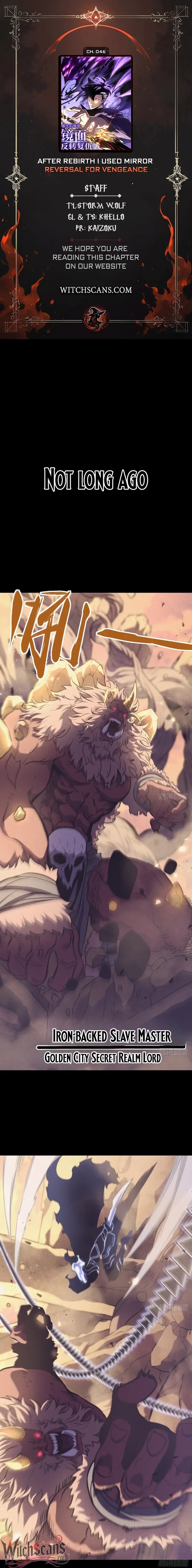 After Rebirth, I Used Mirror Reversal For Vengeance Chapter 46 - 1